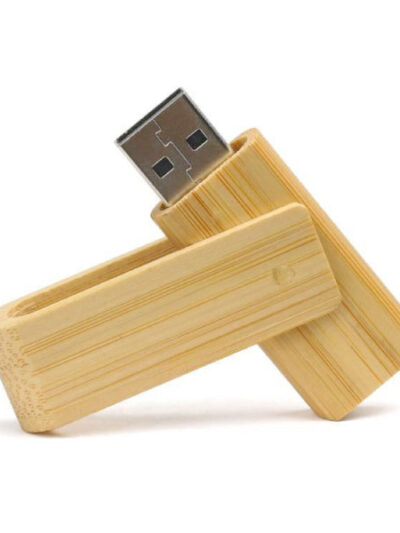 Wooden Swivel USB Flash Drive - Image 4