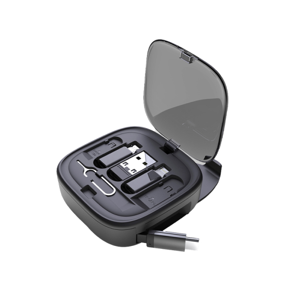 Multifunctional Digital Storage Box with Fast Charging